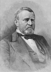 Général Ulysses Simpson Grant, gravé d
